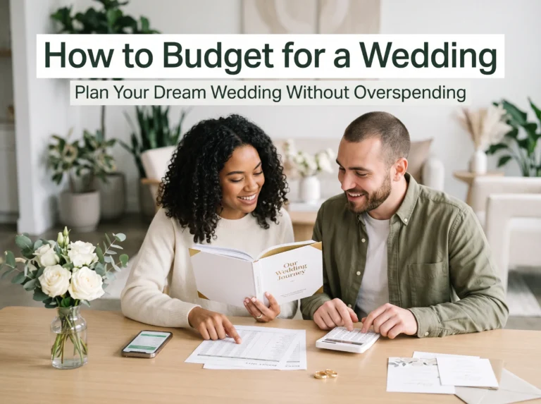 How to budget for a wedding with a practical wedding budget plan