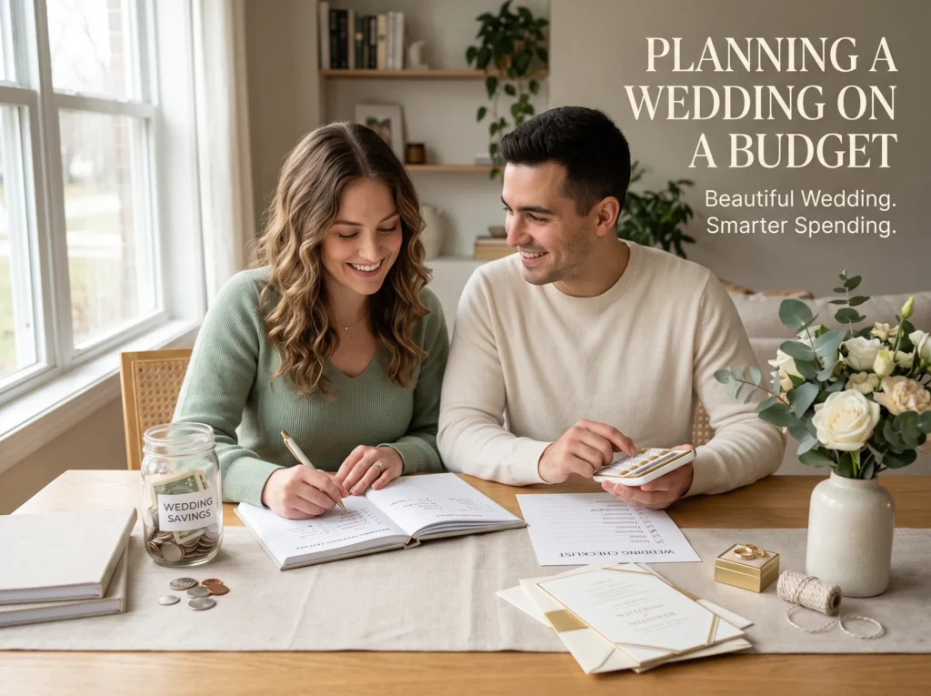 Wedding savings goal calculator for planning wedding expenses